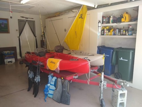 Used hobie kayaks trailer - used, kayaks,